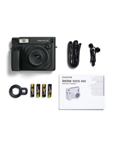 FUJIFILM INSTAX WIDE 400 FOTOCAMERA ISTANTANEA JET BLACK