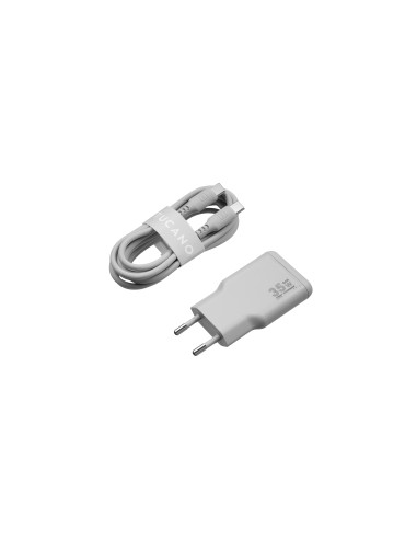 TUCANO MA-ONEPOWKIT-G ONE ALIM.RETE 35W + CANO USB-C 60W 2M SILVER