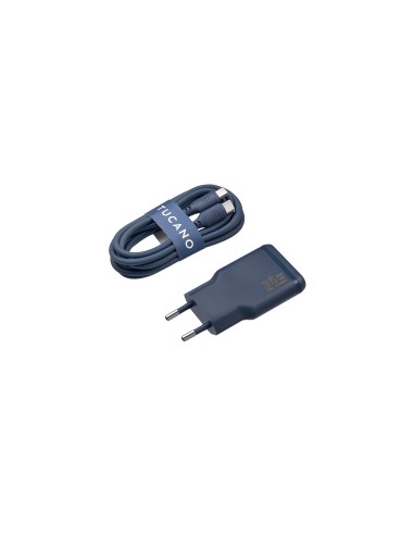 TUCANO MA-ONEPOWKIT-B ONE ALIM.RETE 35W + CANO USB-C 60W 2M BLU