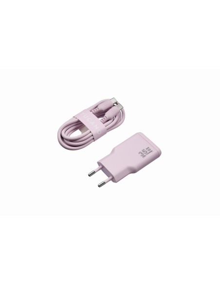 TUCANO MA-ONEPOWKIT-PK ONE ALIM.RETE 35W + CANO USB-C 60W 2M ROSA
