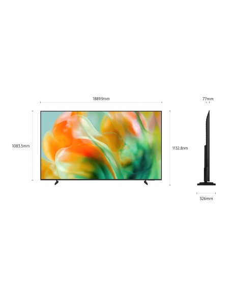 SAMSUNG UE85M80HAU TVC 85"MINILED  4K SMART ONE REMOTE TVSAT