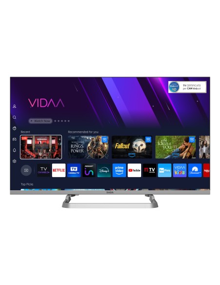 SABA SA32SM10VDA TVC 32" HD SMART  SAT CENTRAL STAND
