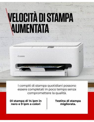 CANON TS6550I STAMPANTE AIO PIXMA INKJET 3IN1 WIFI/ADF/BLACK