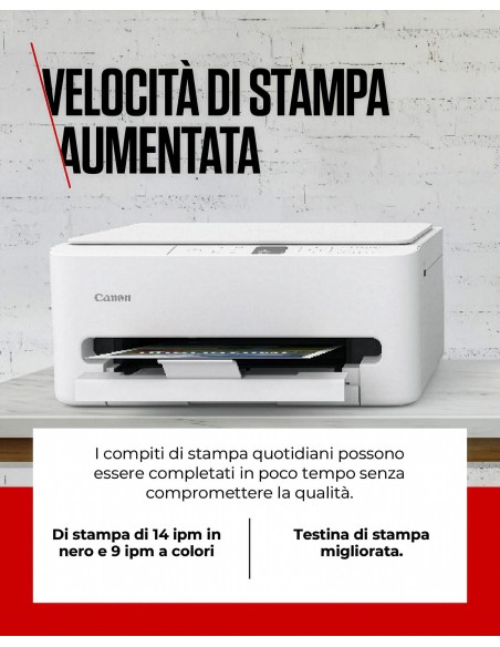 CANON TS6550I STAMPANTE AIO PIXMA INKJET 3IN1 WIFI/ADF/BLACK