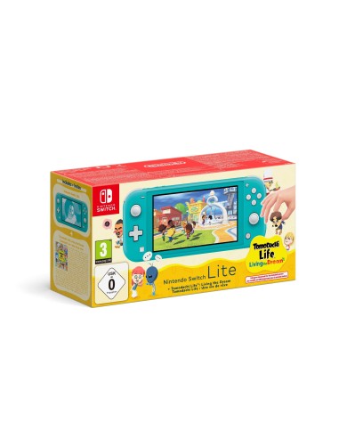 NINTENDO CONSOLE SWITCH LITE +     TOMODACHI LIFE
