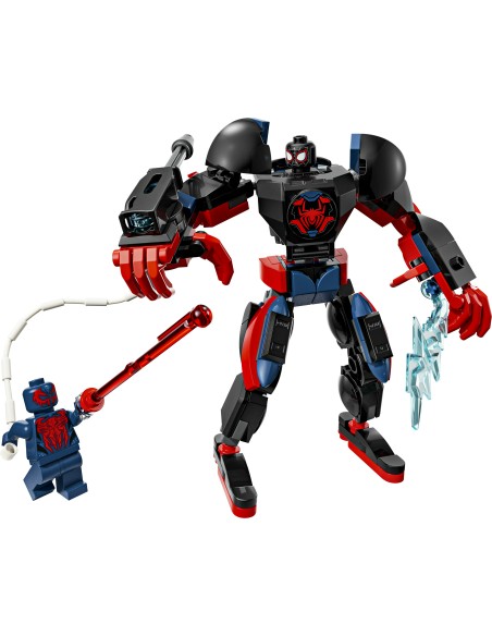 LEGO SUPER HEROES MARVEL MECH DI   MILES MORALES VS. SPIDER-MAN