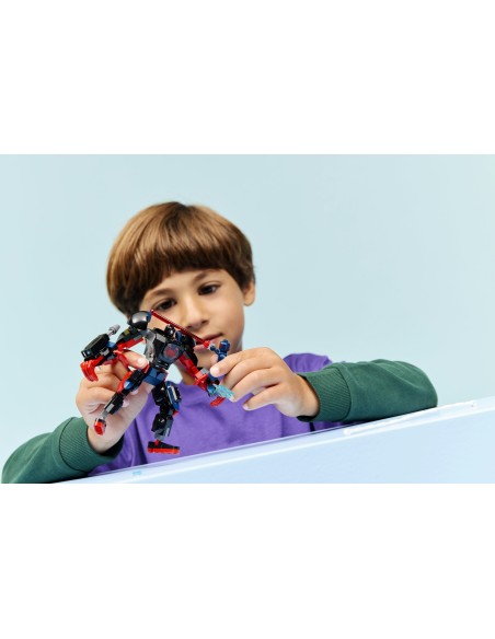LEGO SUPER HEROES MARVEL MECH DI   MILES MORALES VS. SPIDER-MAN