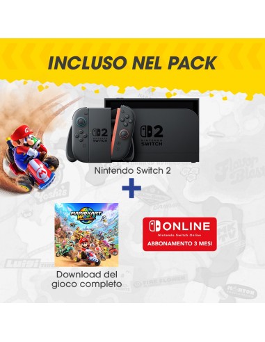 NINTENDO CONSOLE SWITCH 2 + MARIO  KART WORLD