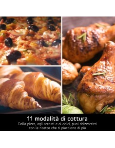 LG WS5D7230G FORNO A 60CM 72L 11PR PIROLITICO AIRFRY 250° BLACK GLASS 2