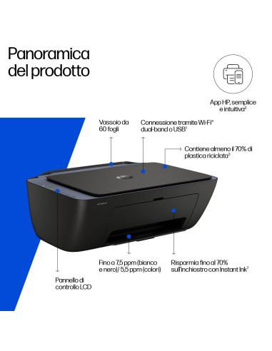 HP 2921 STAMPANTE DESKJET AIO 3IN1 WIFI