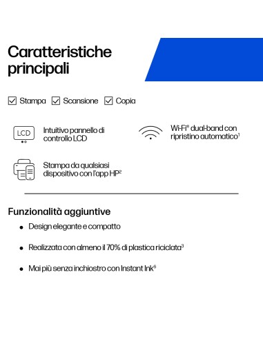 HP 2921 STAMPANTE DESKJET AIO 3IN1 WIFI