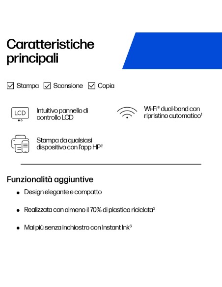 HP 2921 STAMPANTE DESKJET AIO 3IN1 WIFI