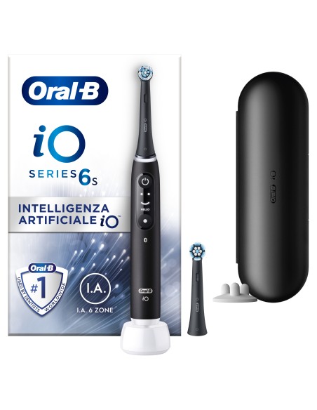 ORAL B POWER IO6S NERO SPAZZOLINO  ELETTRICO