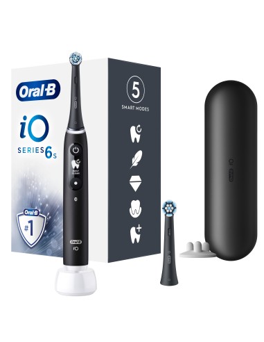 ORAL B POWER IO6S NERO SPAZZOLINO  ELETTRICO