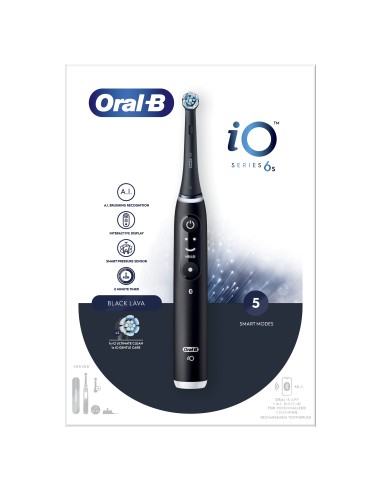 ORAL B POWER IO6S NERO SPAZZOLINO  ELETTRICO
