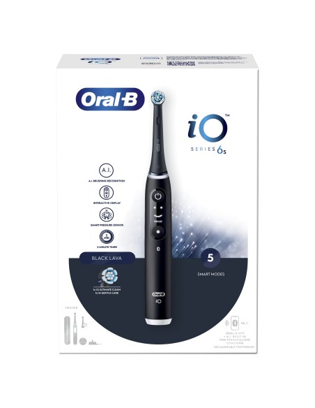 ORAL B POWER IO6S NERO SPAZZOLINO  ELETTRICO