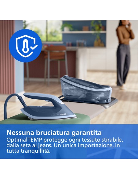 PHILIPS PSG4020/20 FERRO A CALDAIA 2400W 6,5B VAPORE CONTINUO 140GR/M.