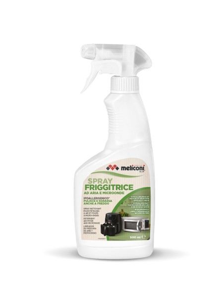 MELICONI SPRAY FRIGGITRICE ARIA MICROONDE 500ML DETERGENTE SGRASSANTE