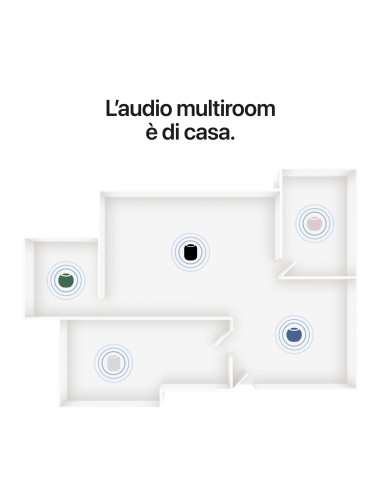 APPLE MGHK4QL/A HOMEPOD MINI 2 BIANCO ASSISTENTE VOCALE