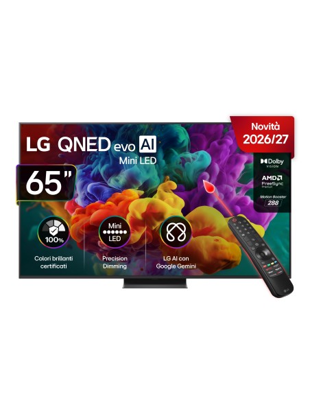 LG 65QNED86B6B TVC 65" MINILED 4K  SMART TVSAT QNED