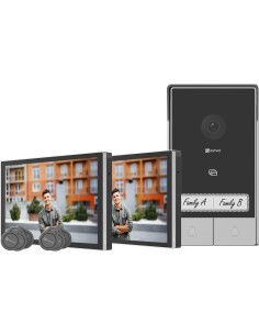 EZVIZ HP7 BIFAMILIARE VIDEOCITOFONO WIFI NERO