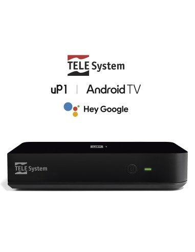 TELESYSTEM UP1 T2 4K DDT ZAPPER 4K ANDROIDTV WIFI