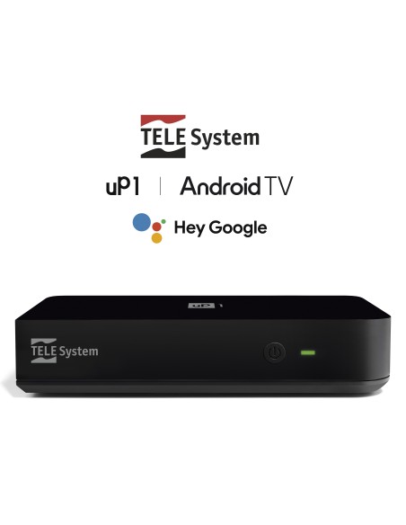 TELESYSTEM UP1 T2 4K DDT ZAPPER 4K ANDROIDTV WIFI