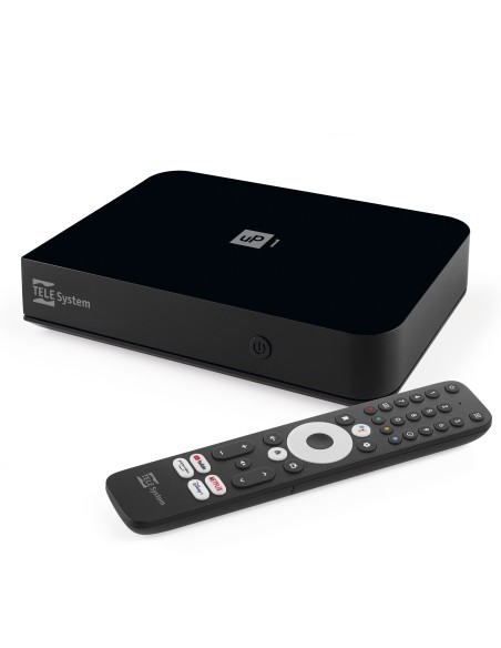 TELESYSTEM UP1 T2 4K DDT ZAPPER 4K ANDROIDTV WIFI
