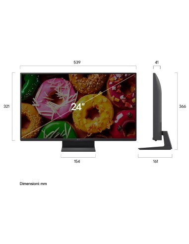 LG 24LB70006LA TVC MONITOR 24" FHD 120 HZ SMART TVSAT