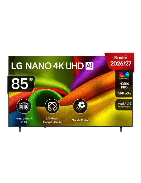 LG 85NU850B6 TVC 85" 4K SMART      TVSAT