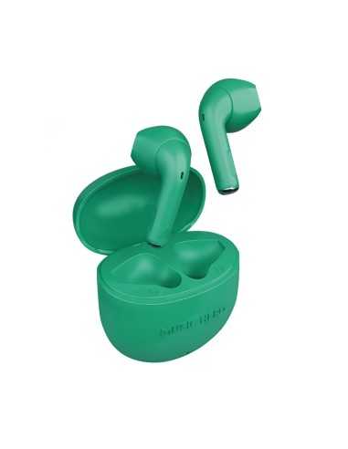 SBS MHTWSNUSOULBTG AURICOLARI TWS SEMI IN-EAR CASE 250MAH TOUCH  VERDE
