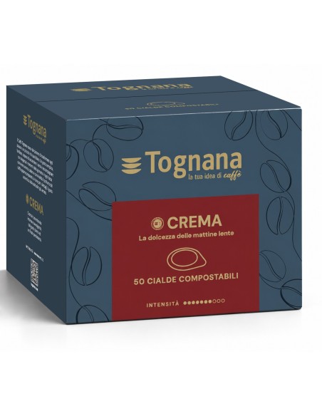 TOGNANA CFMCE01CREM CAFFE' CIALDA  CREMA 50PZ