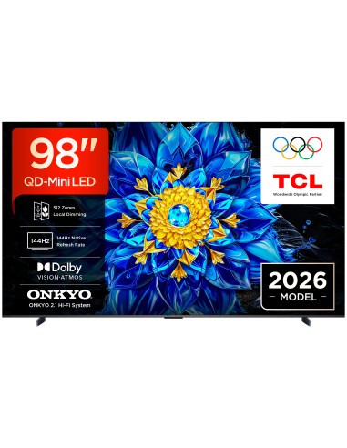 TCL 98P8L TVC98" QD-MINILED 144HZ  TVSAT/AUDIO ONKYO + SUBWOOFER