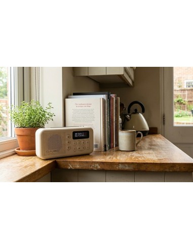 PURE ELAN MOVE SABBIA RADIOSVEGLIA DAB/FM/BT-IN ALIM.USB-C LCD 1,4"